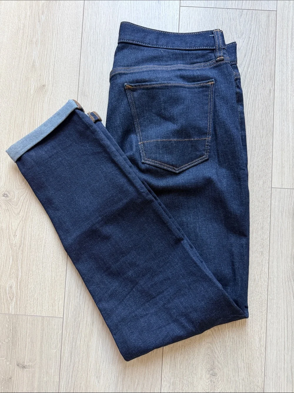 Banana Republic Dark Blue Men’s Travel Jeans a 34x32 Slim Fit